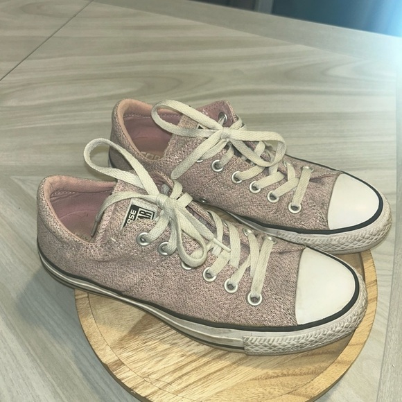 Pink converse Low-Top Sneakers Fat Tounge - Picture 3 of 7